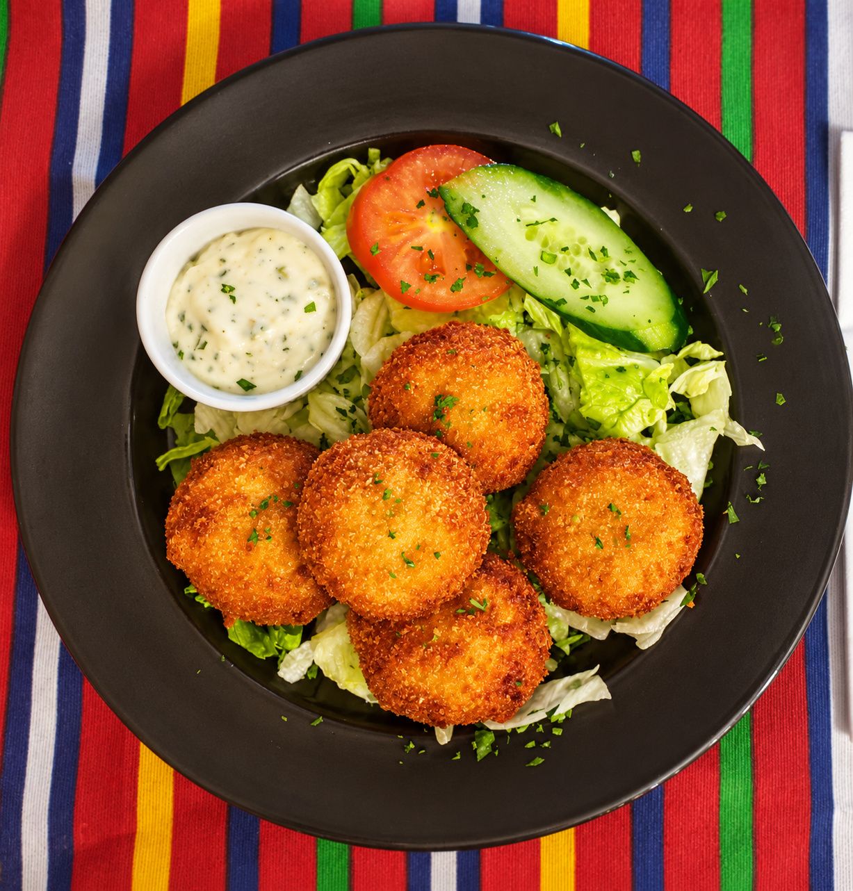 Golden croquettes