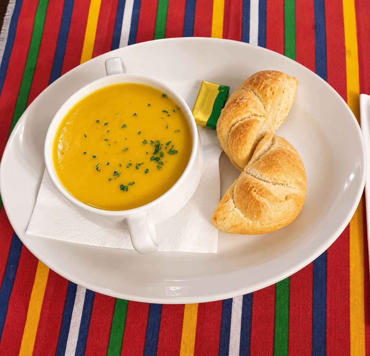 Soup & warm bread